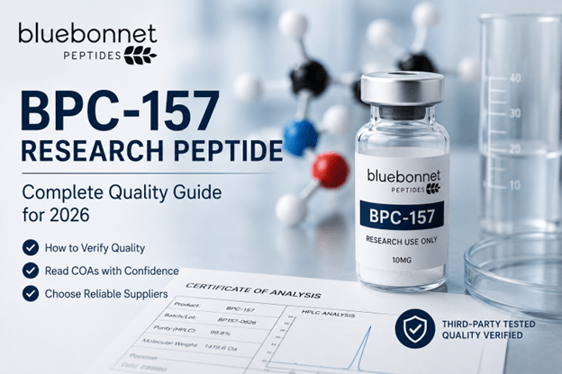 BPC-157 quality guide — verifying research peptide COA and third-party testing 2026